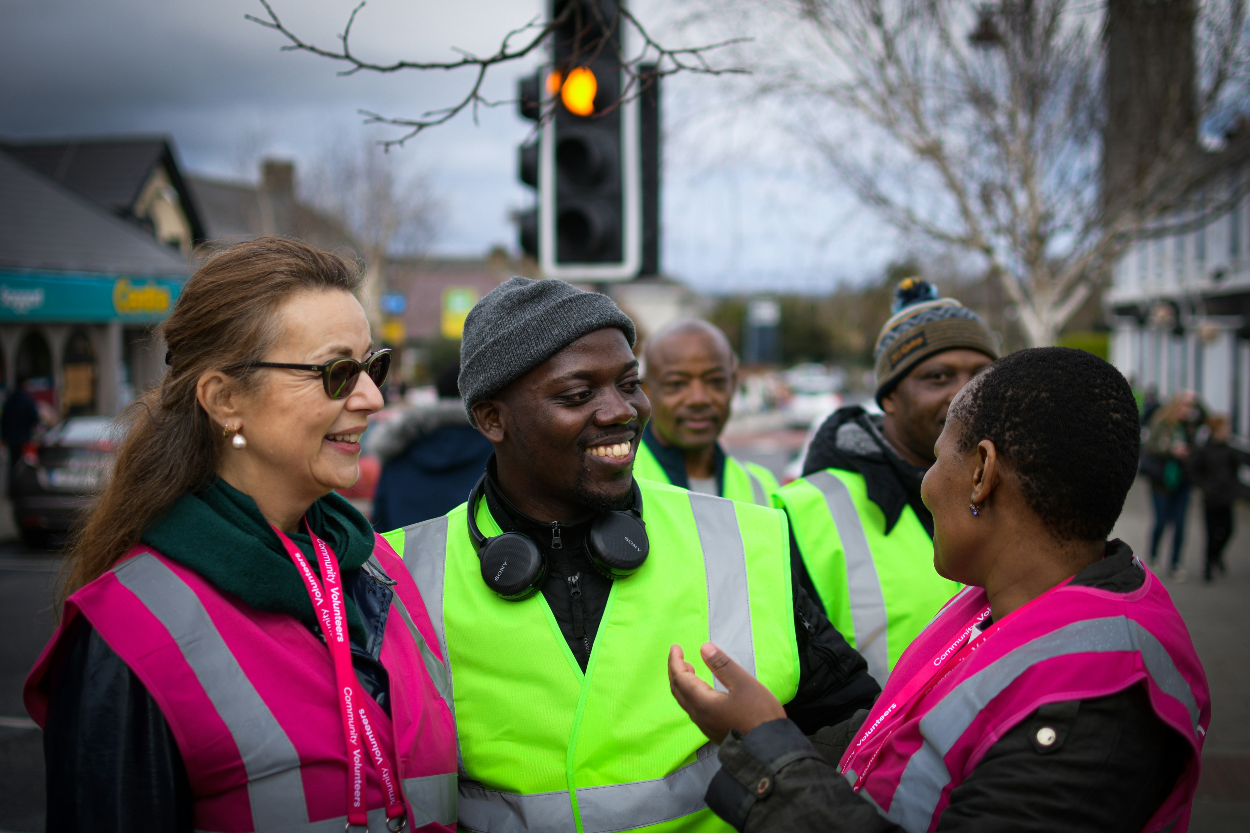 Group of volunteers testimonial