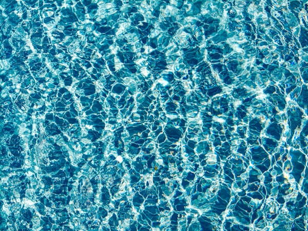 Pool equipment maintenance area