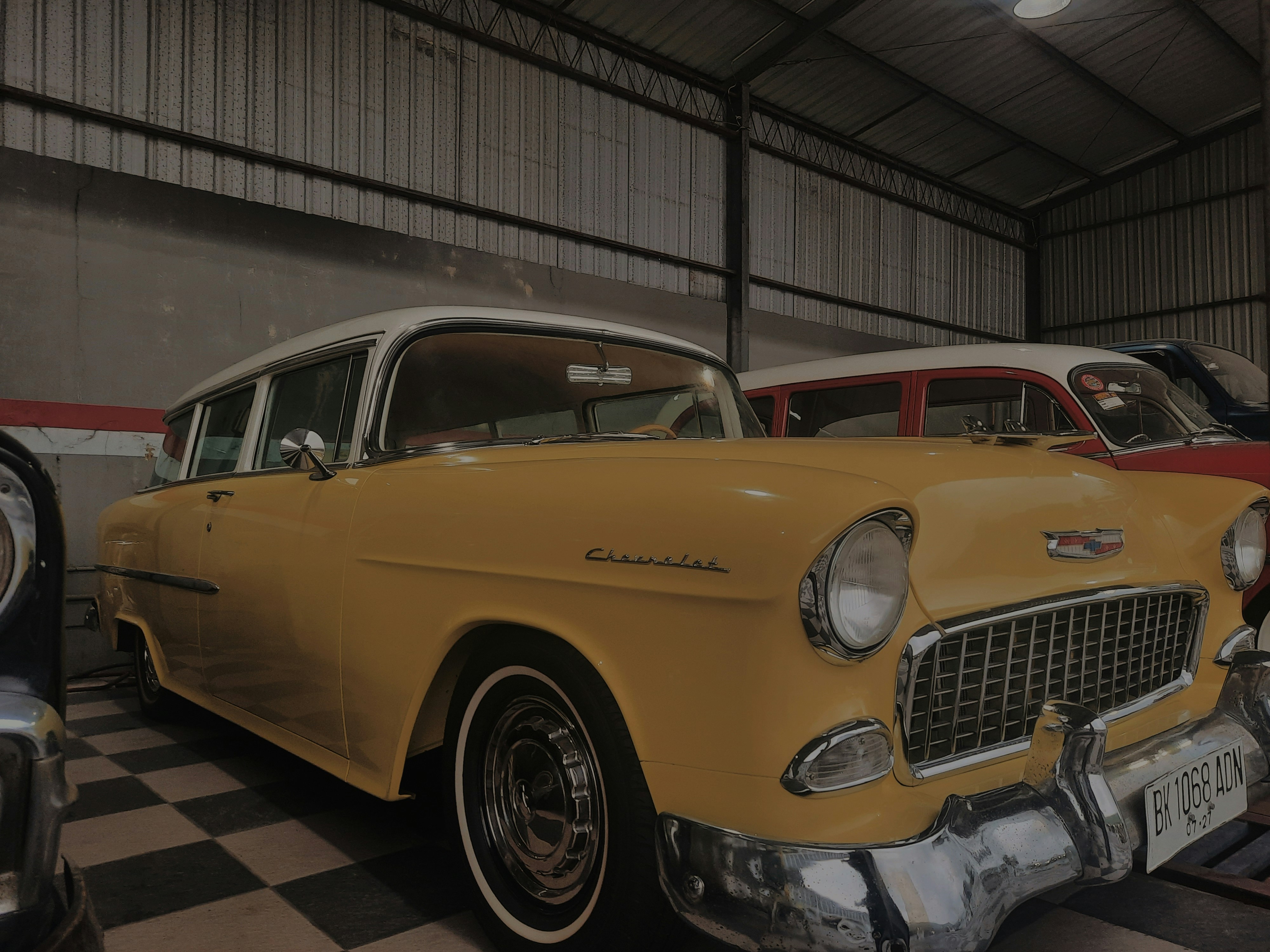 vintage car wallpaper, wallpaper, Bumblebee Camaro: The Transformers Movie Car 4