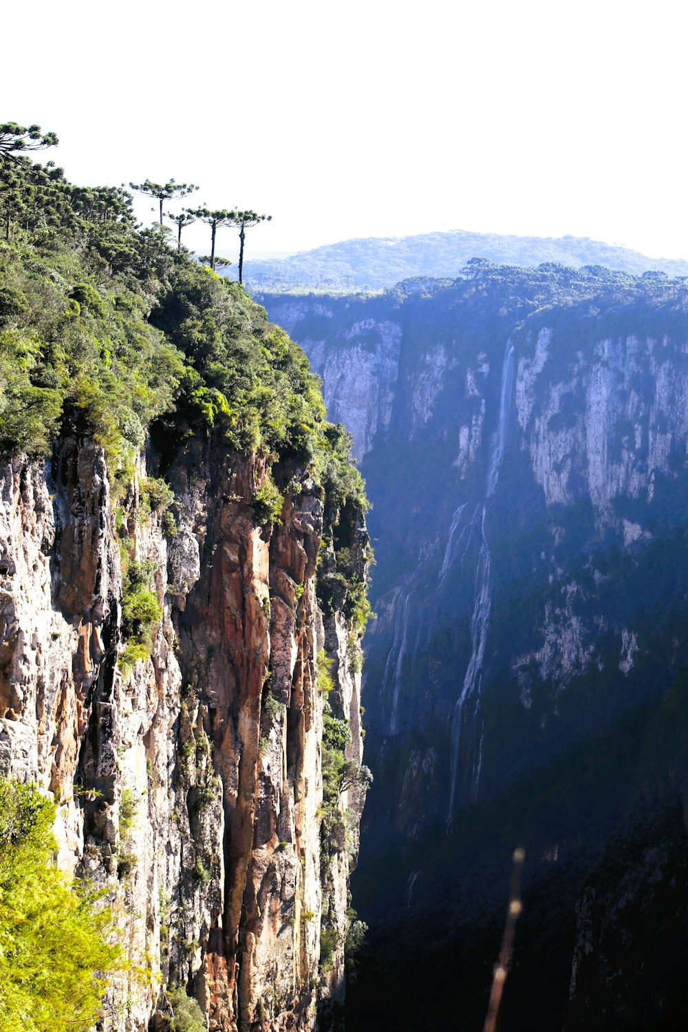 a view of the mountains from a high point of view