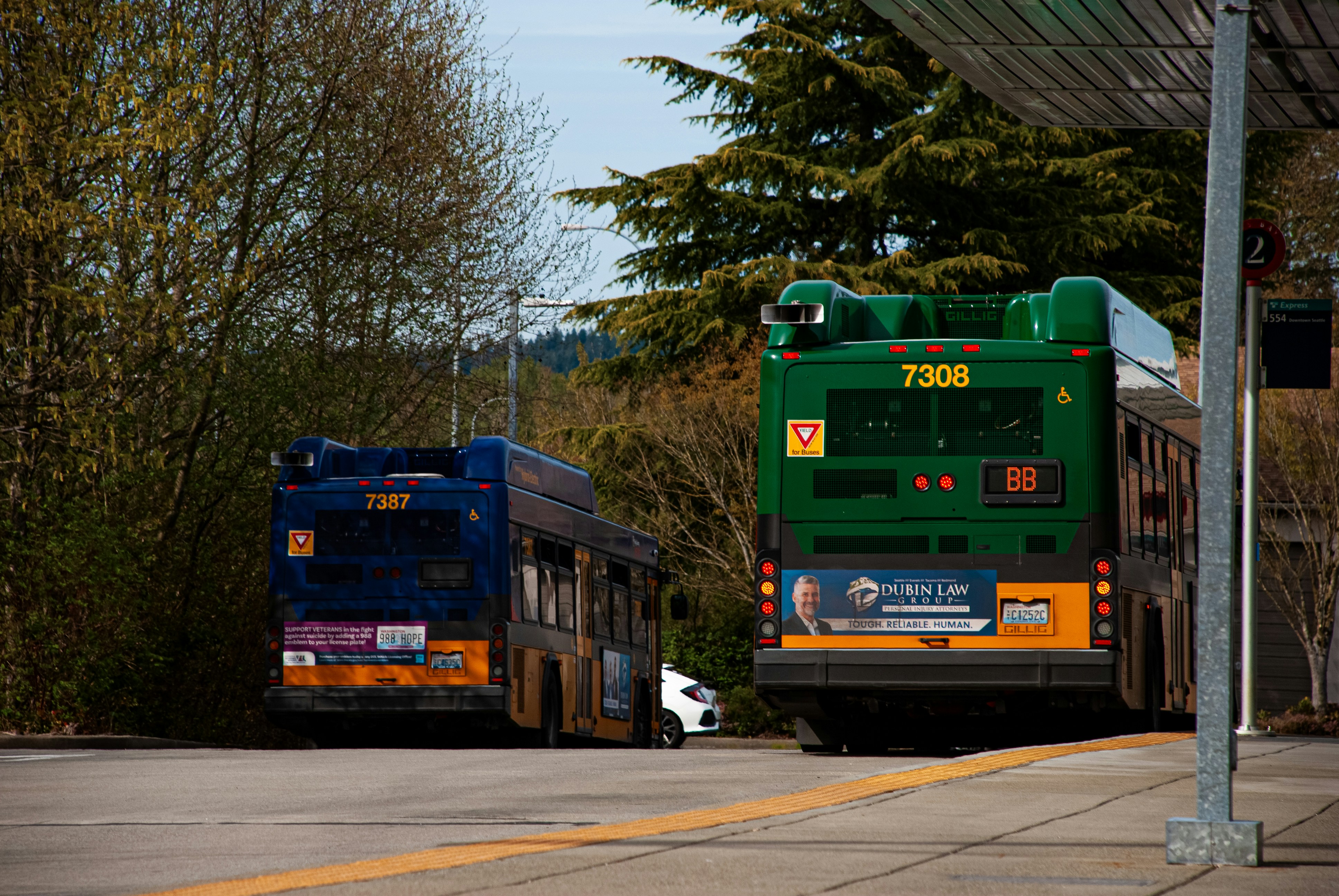 Different modes of transport icons representing train, bus, and car