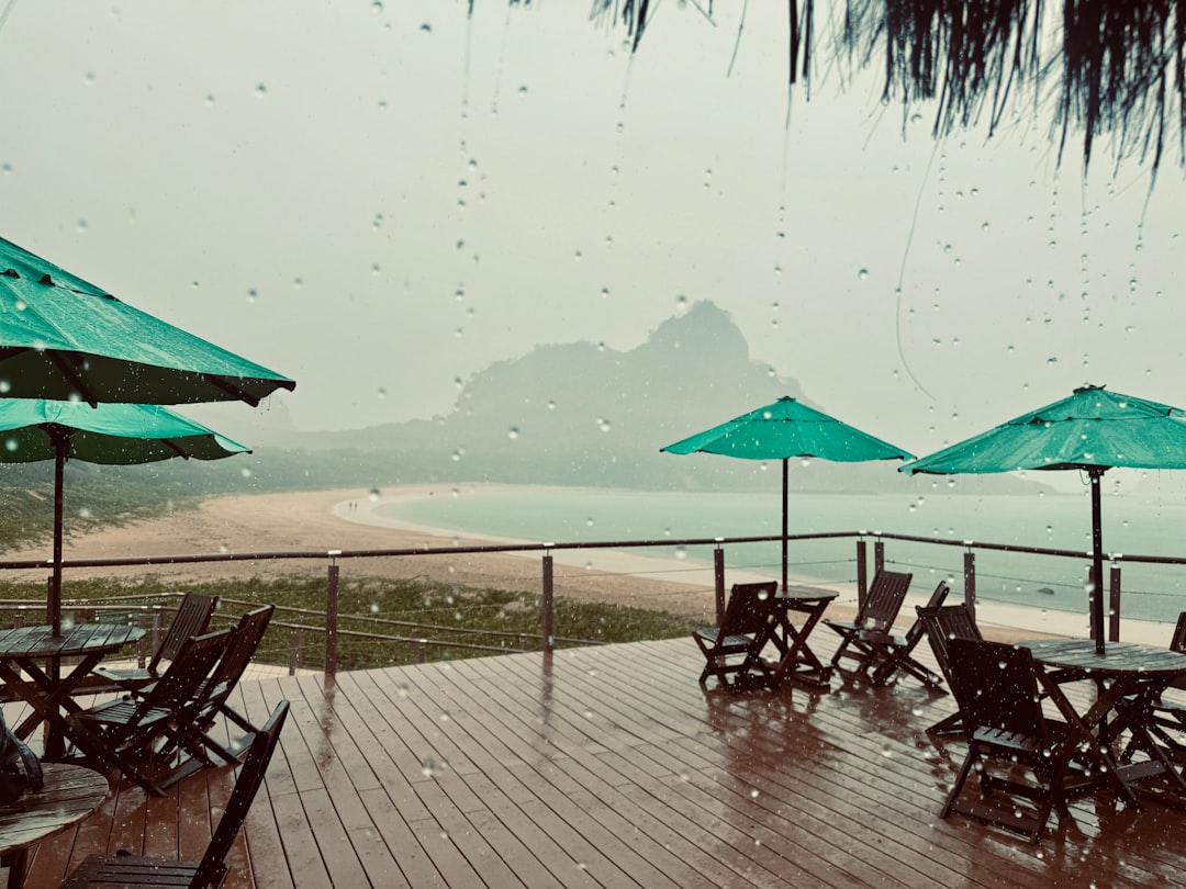 Rainy day in Fernando de Noronha - Brazil - Atalaia Beach photo by rouichi / switzerland