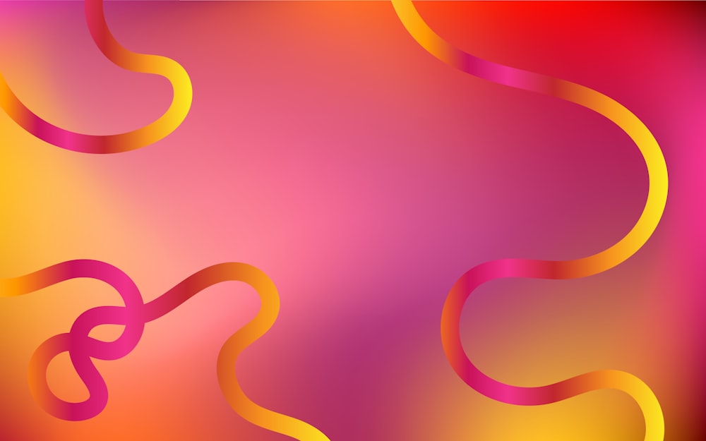 a colorful background with a curved design