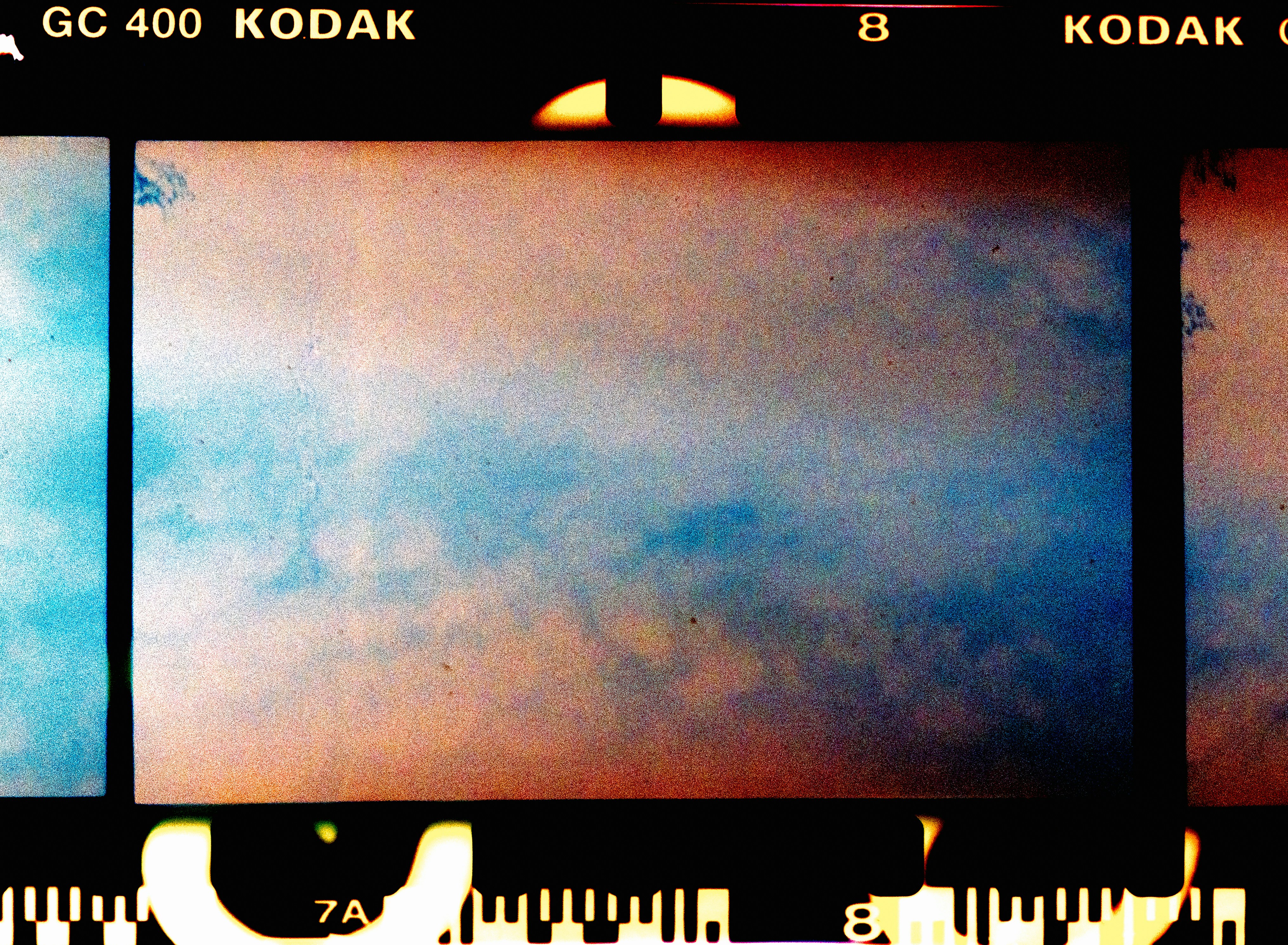 a picture of the sky taken from a window