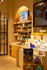 a store filled with lots of bottles of alcohol