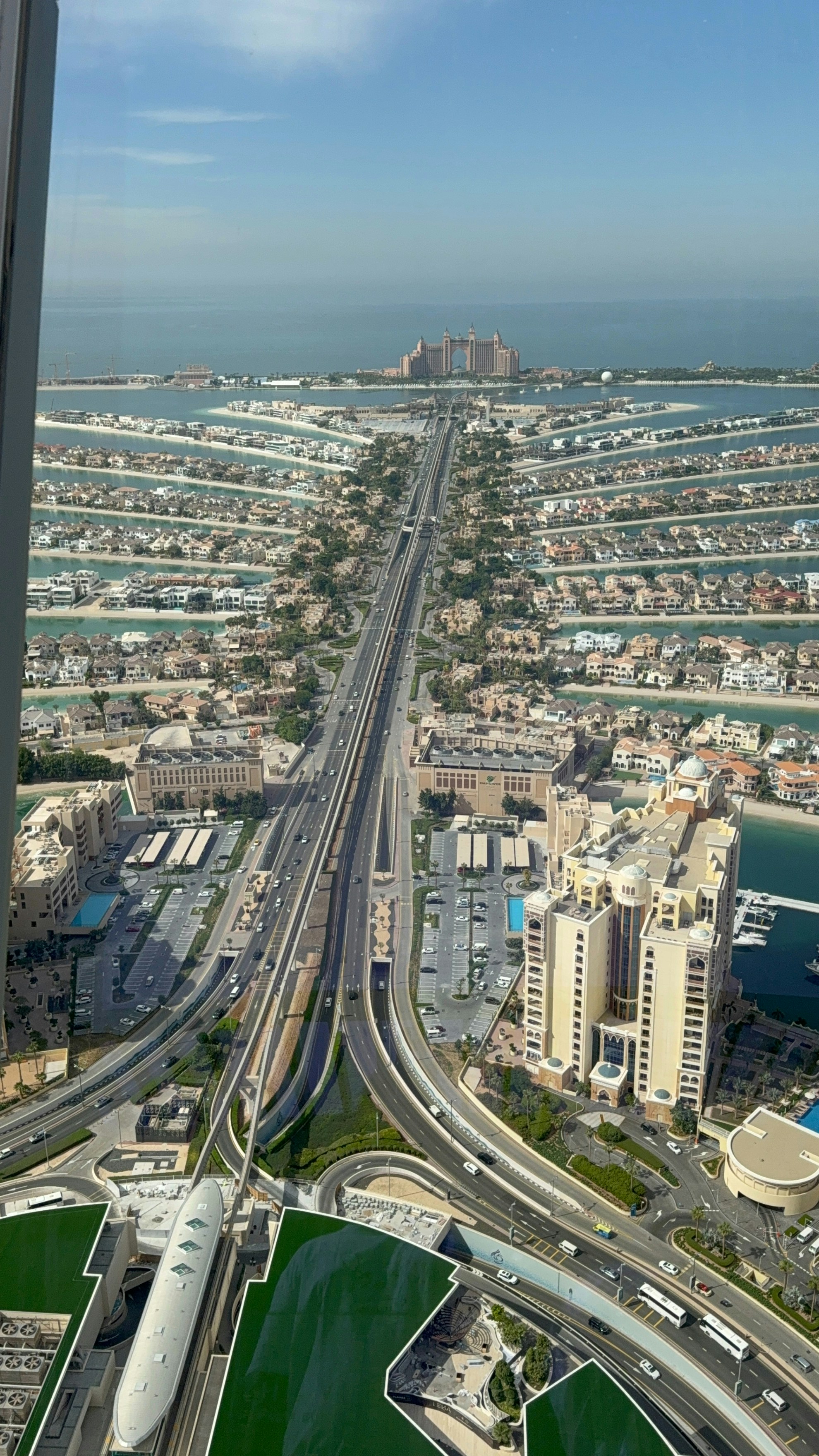 Pogled iz zraka na Palm Jumeirah