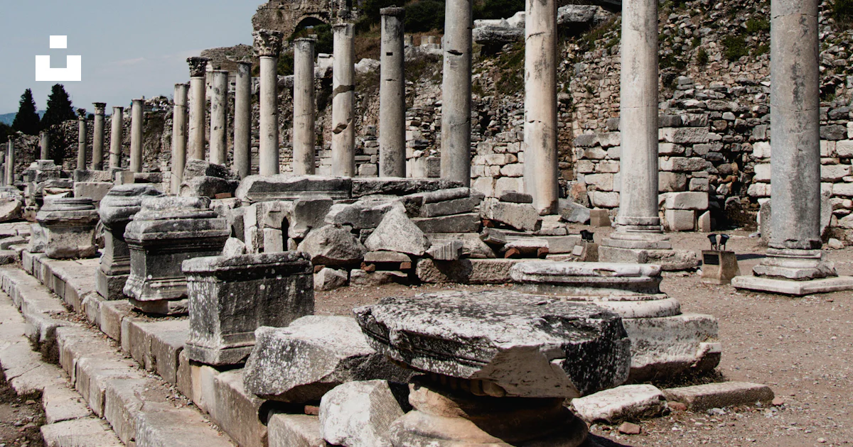 Ephes The ruins of the ancient city of ephes photo – Free Ephesus ancient ...