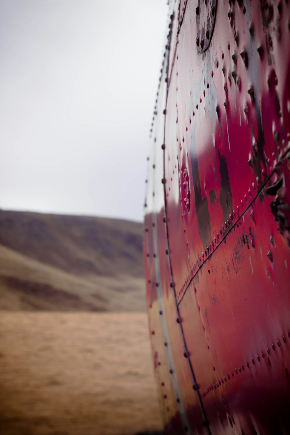 a close up of the side of an airplane