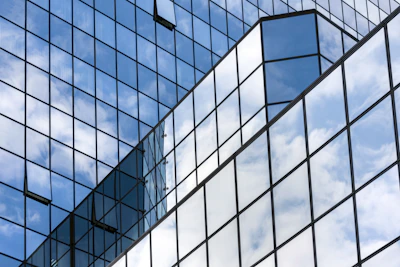 a tall building with a lot of windows on it