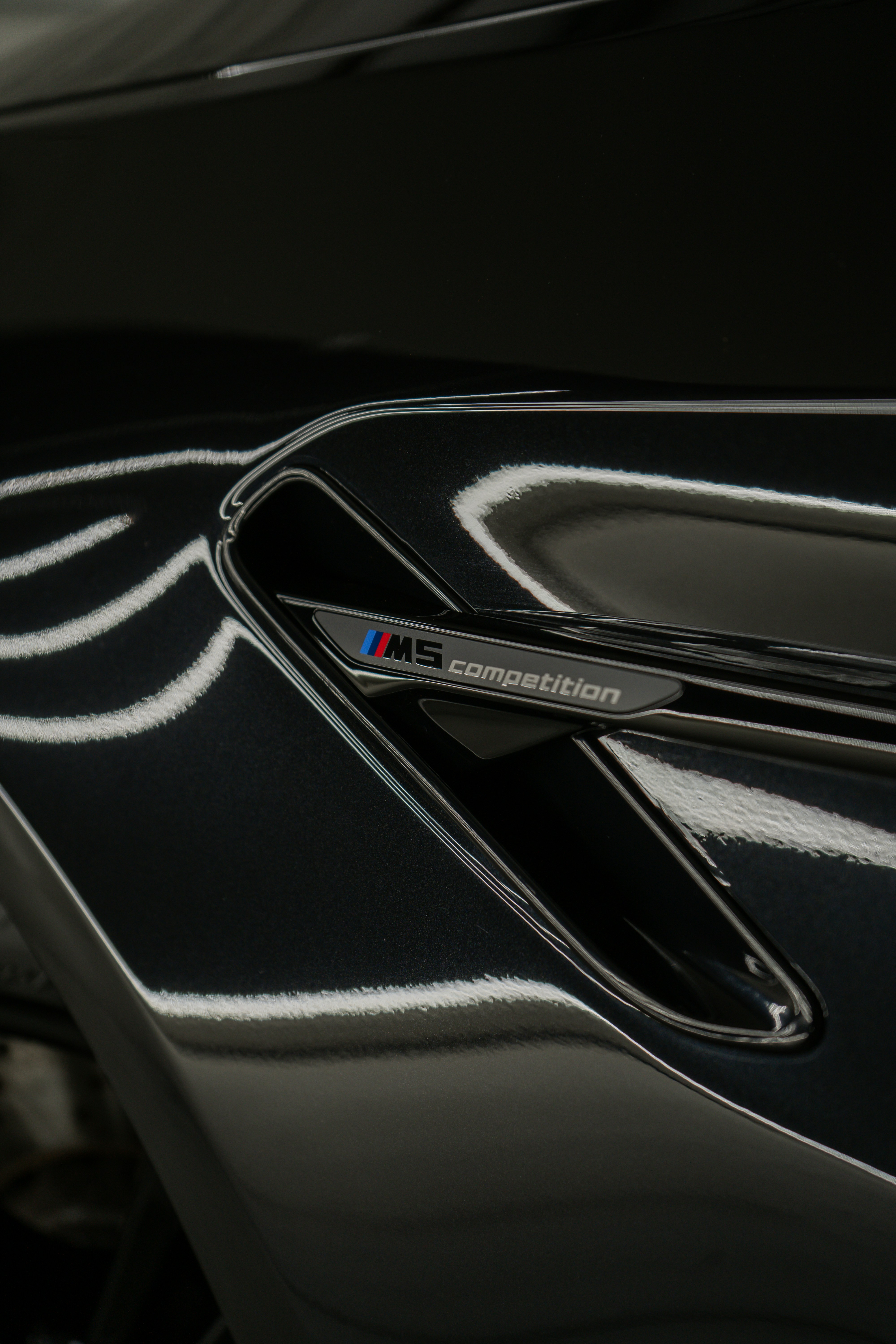 a close up of a bmw emblem on a car