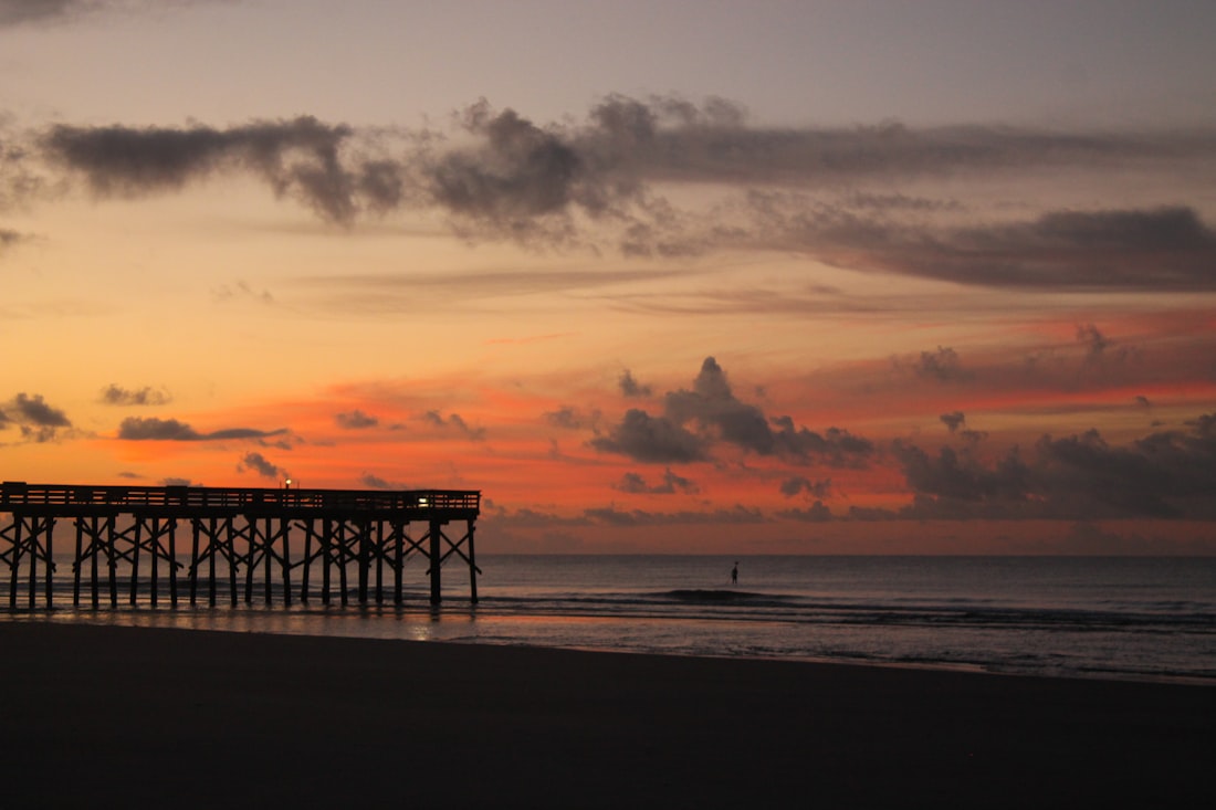 Isle of Palms Pier at Sunset