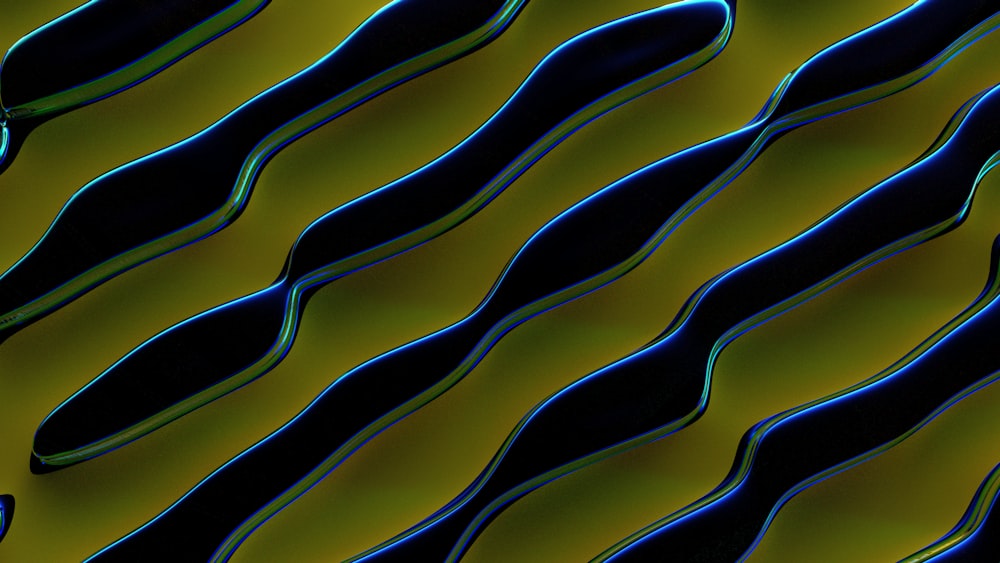 a computer generated image of wavy lines