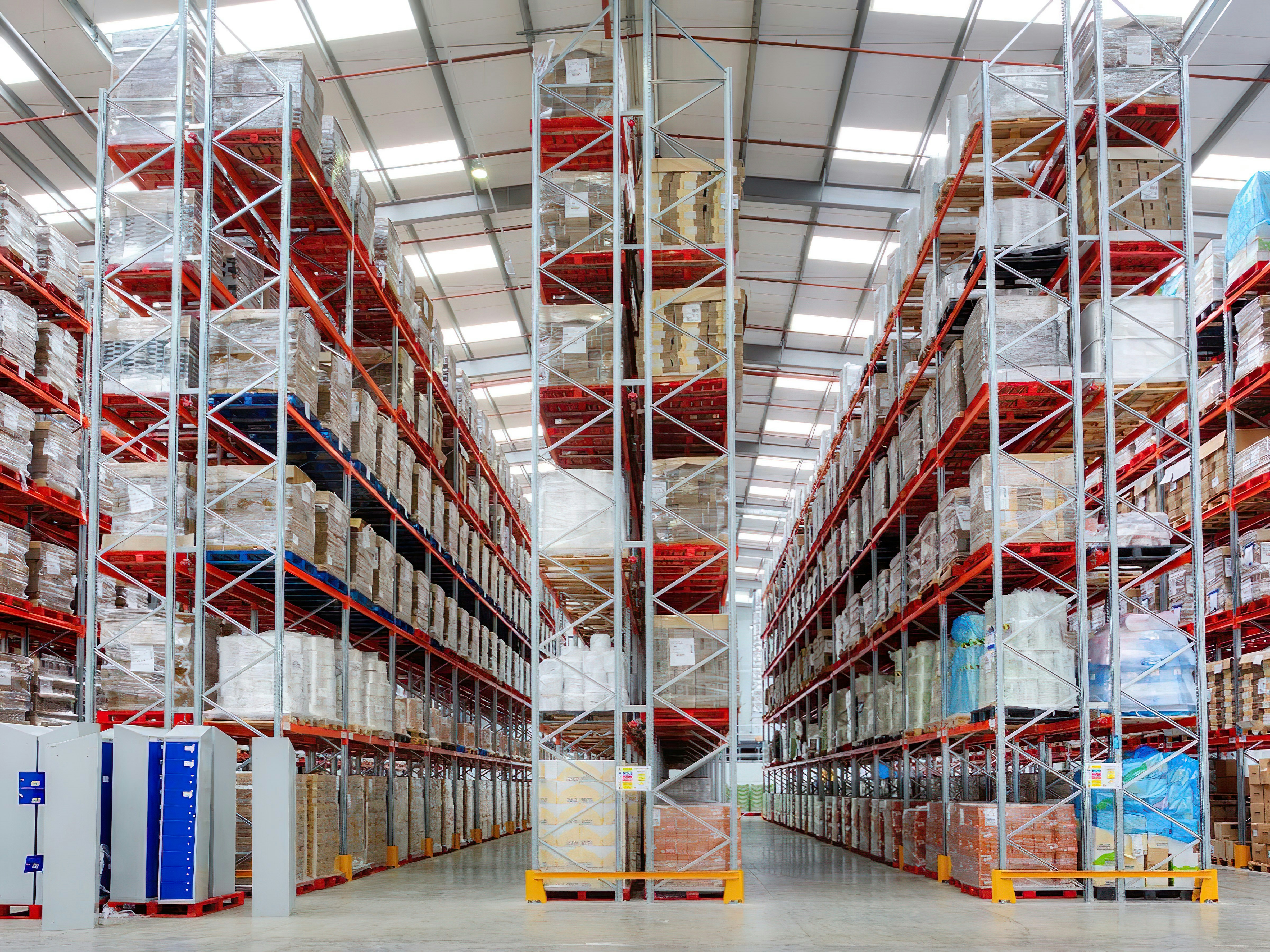 robotic automated storage and retrieval system warehouse racking