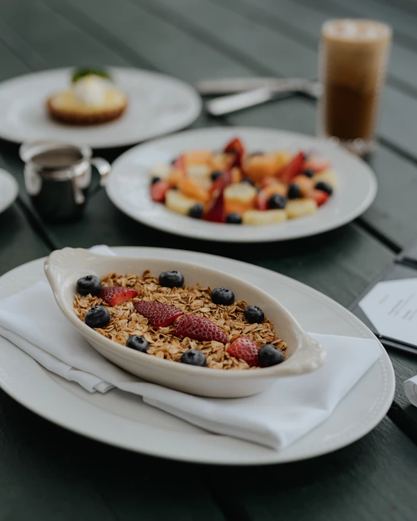 Healthy fruit bowl