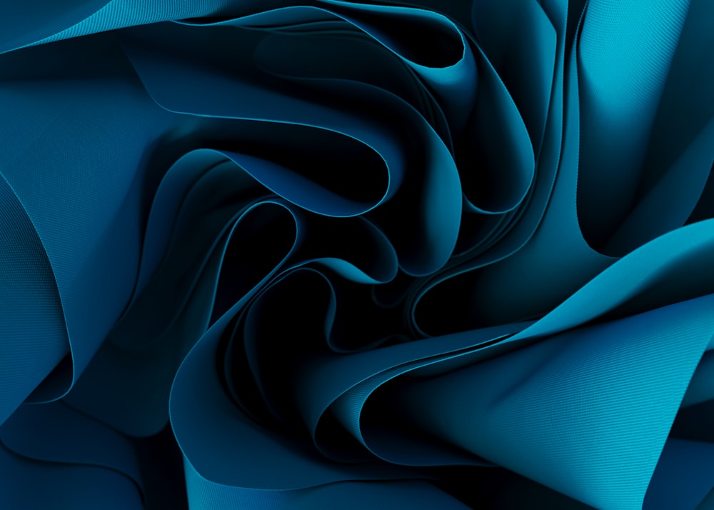 a very pretty blue background with a very large amount of folds