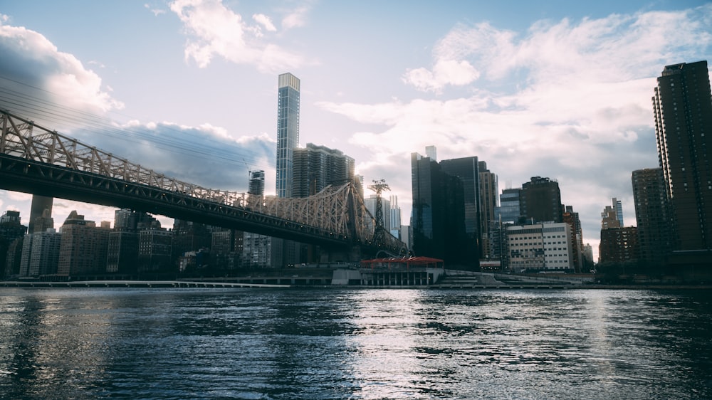 a large bridge over a body of water