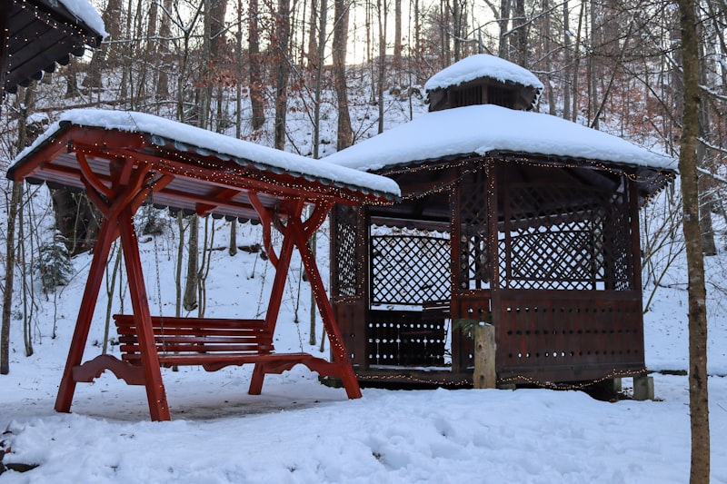 Sauna w otoczeniu natury