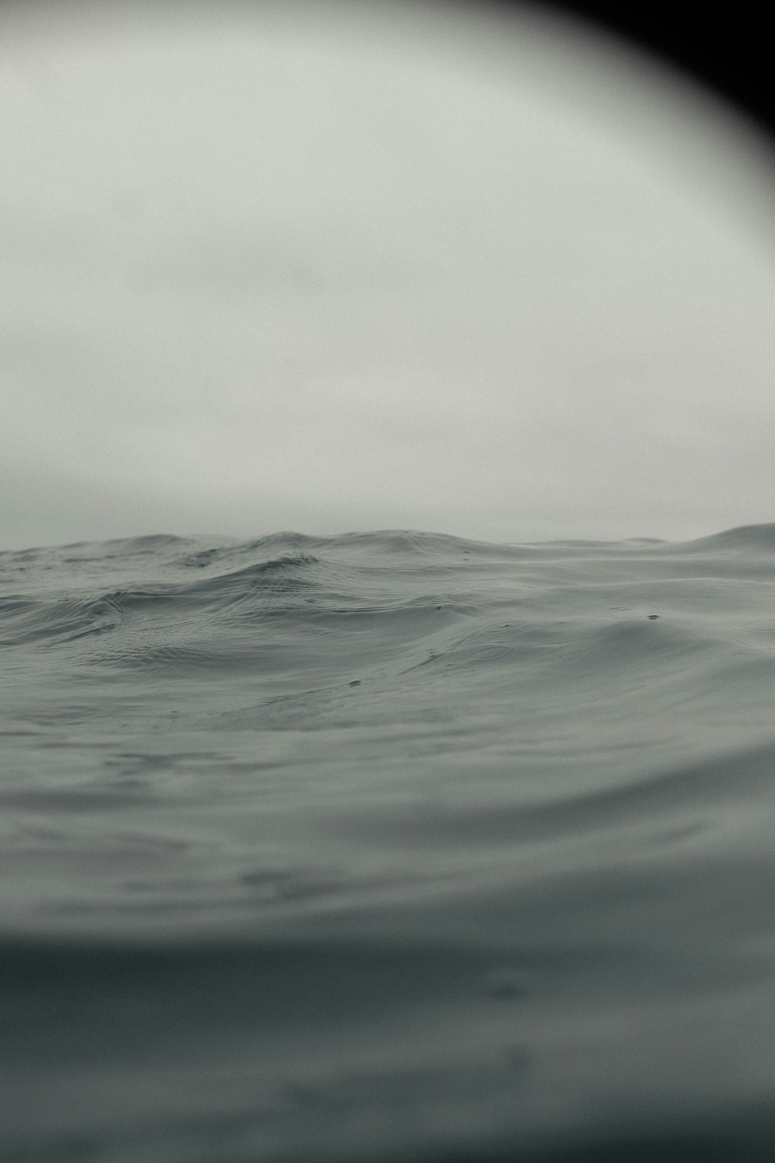 a body of water that has some waves in it