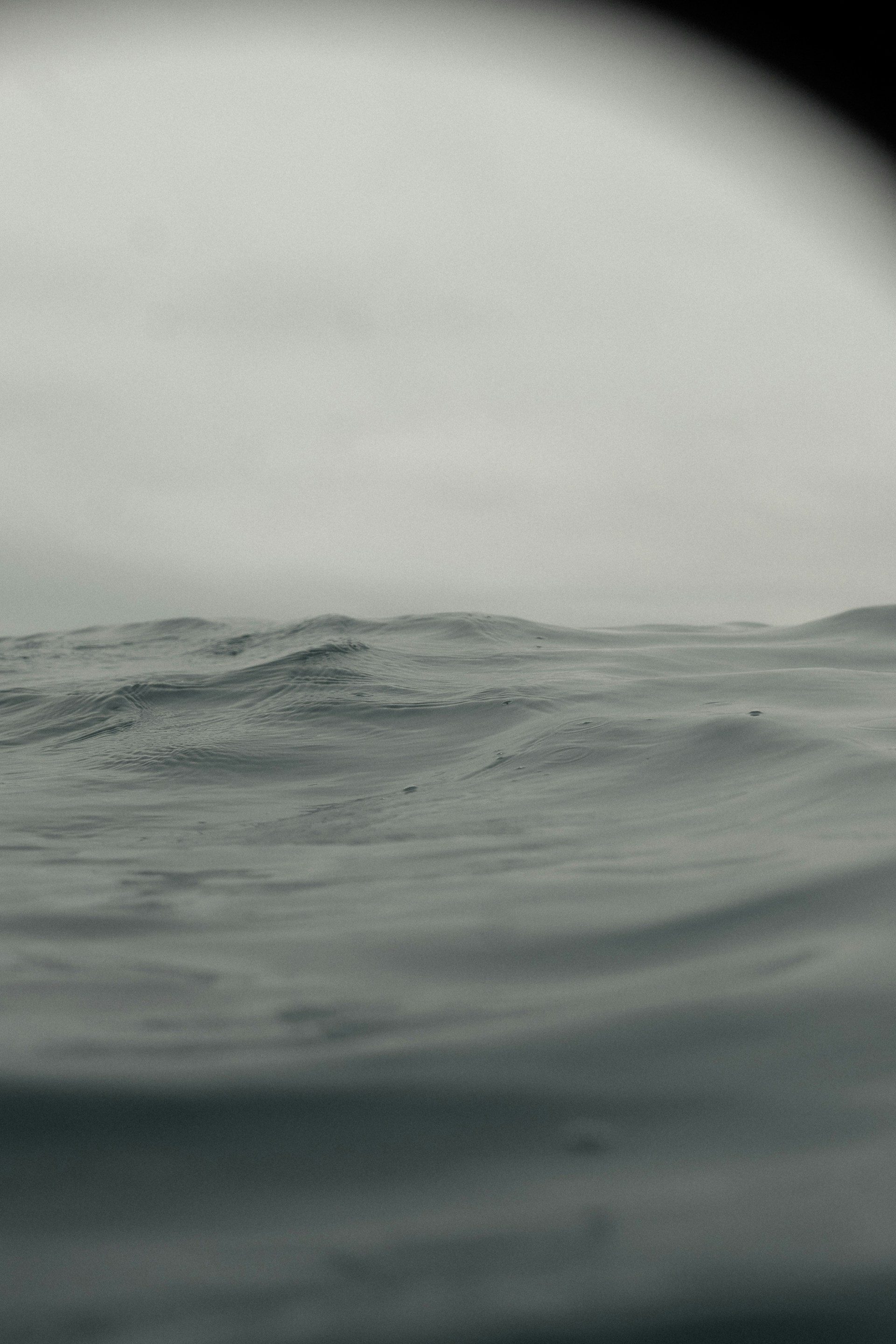 a body of water that has some waves in it