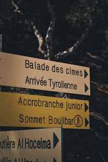 morocco sign: morocco travel itinerary
