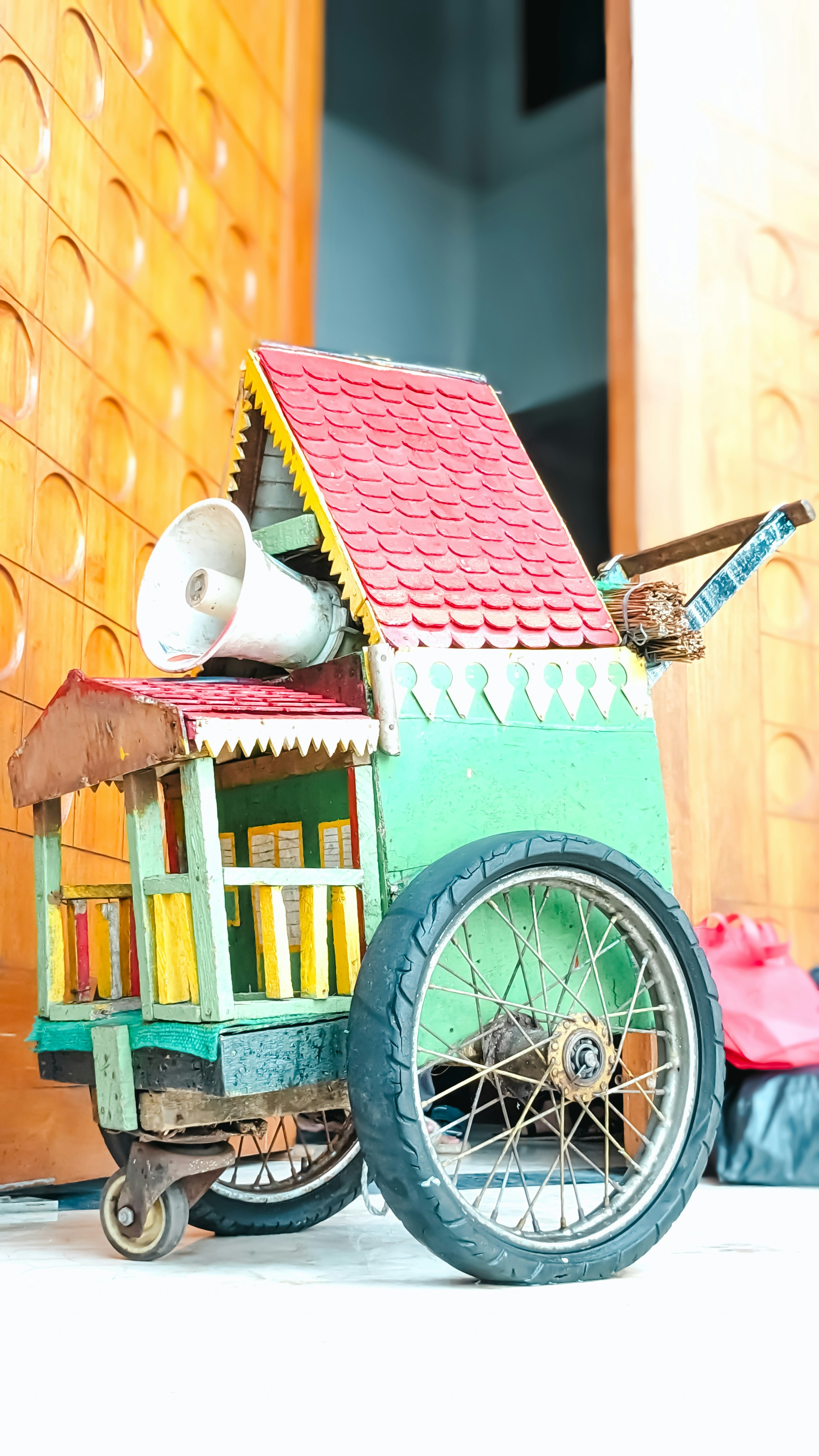 Creative DIY home crafts upcycling projects with paint and brushes