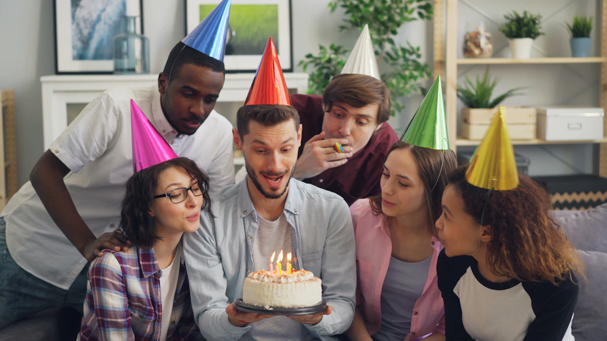 Birthday party group