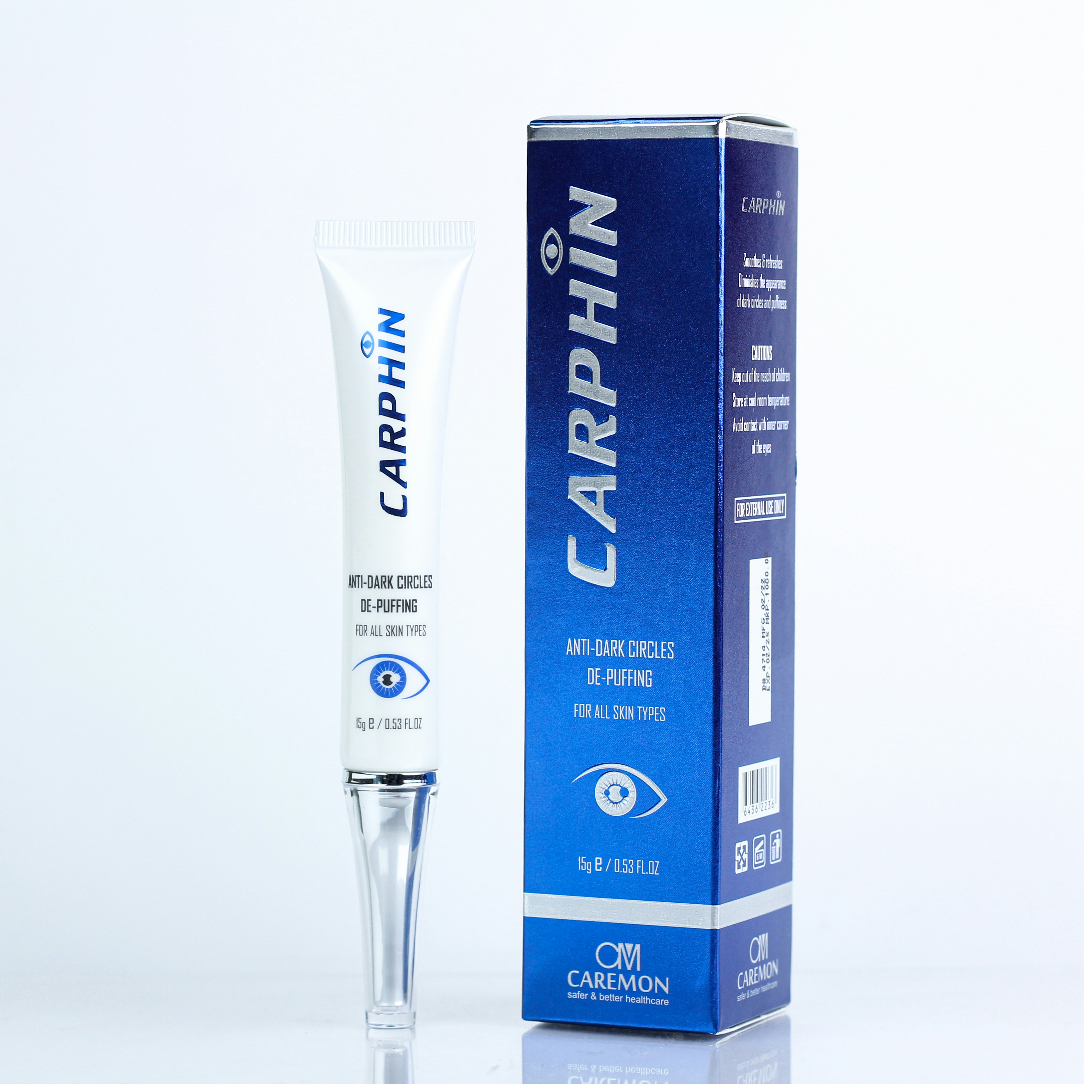 CeraVe Eye Repair Cream application