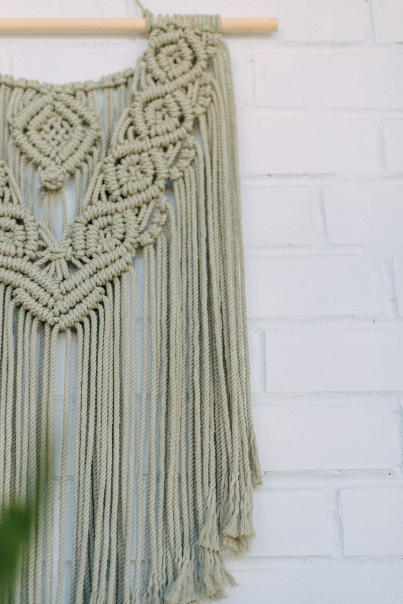 Crochet keychain