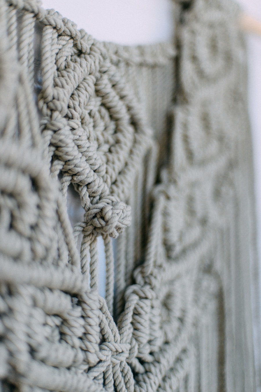 Macrame detail