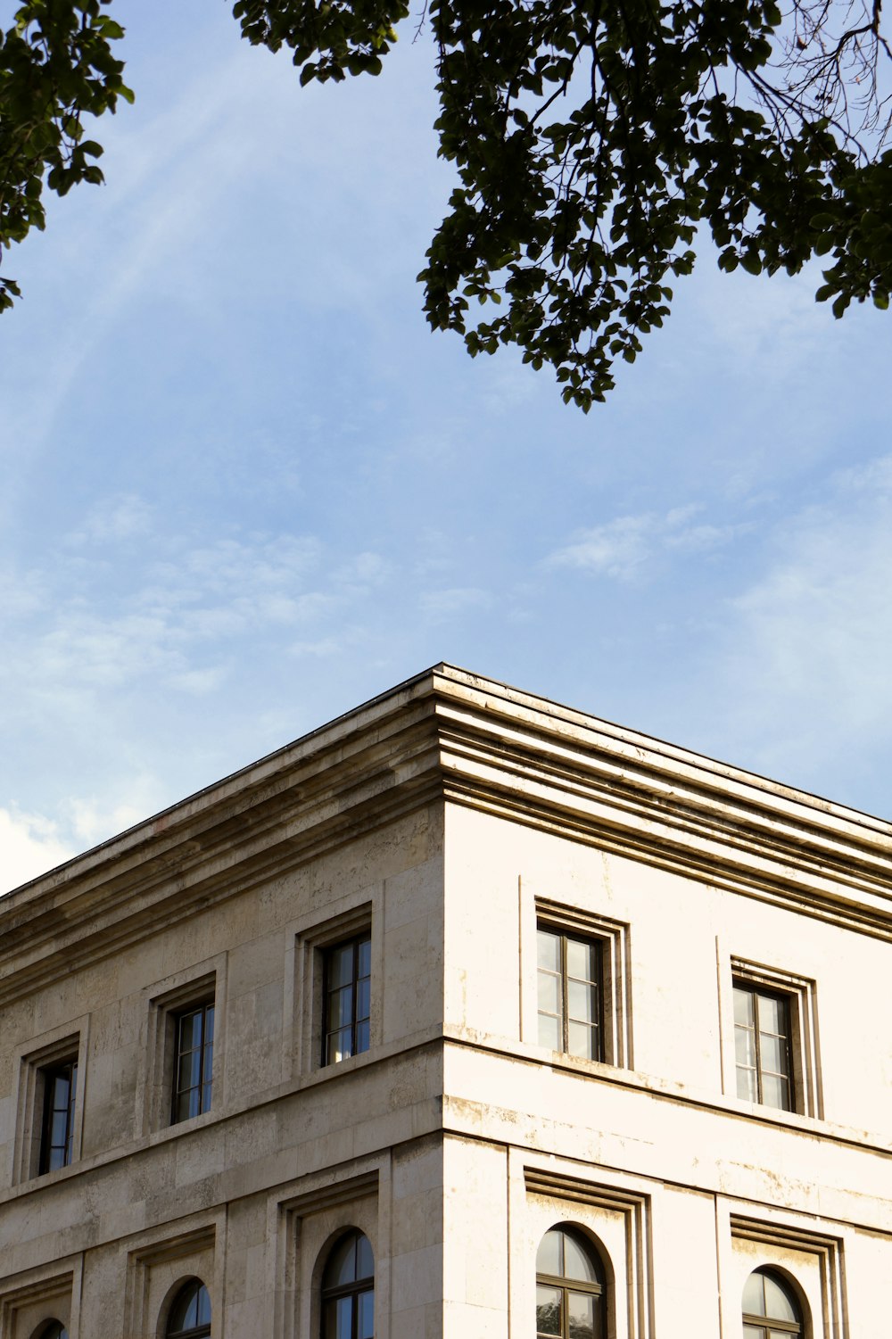 a building with a clock on the front of it