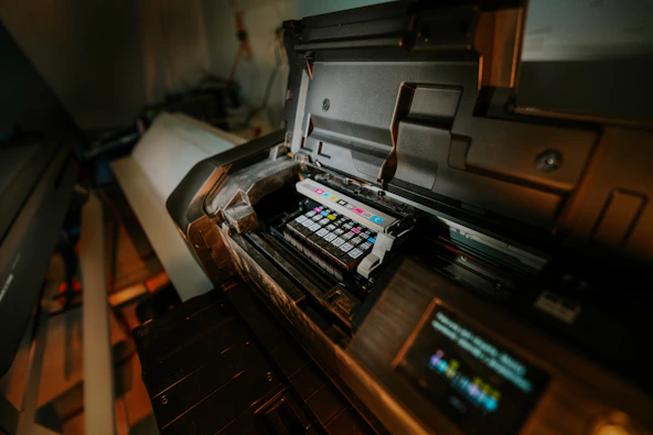 a machine that is sitting in a room