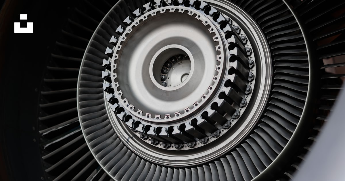 A close up view of a jet engine photo – Free Grey Image on Unsplash