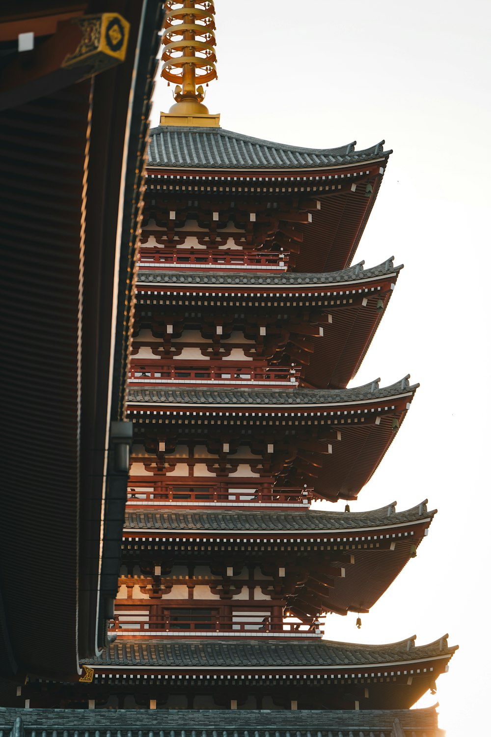 a tall tower with a clock on top of it