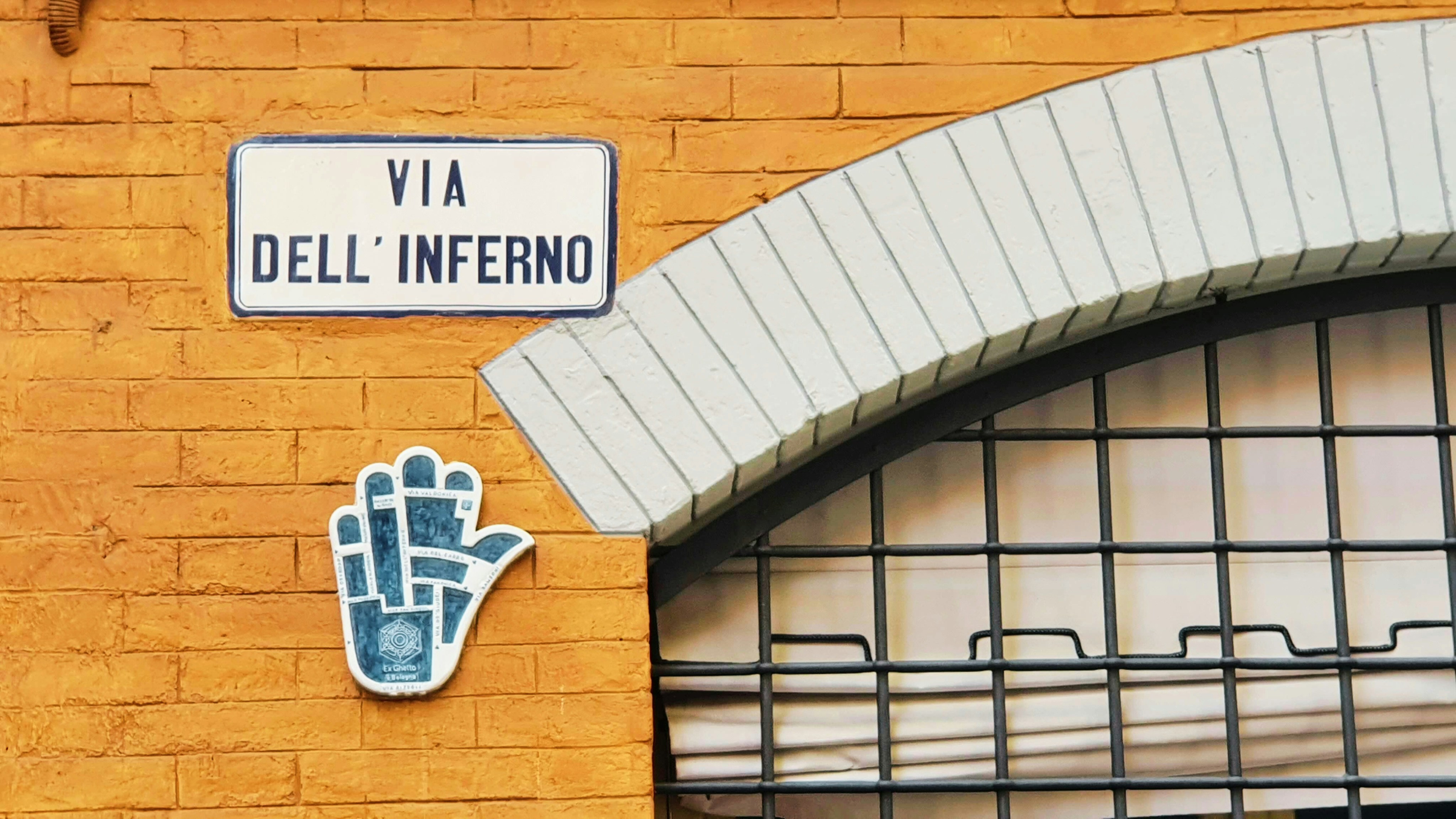 Ghetto ebraico a Bologna.