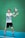 a man holding a tennis racquet on a tennis court