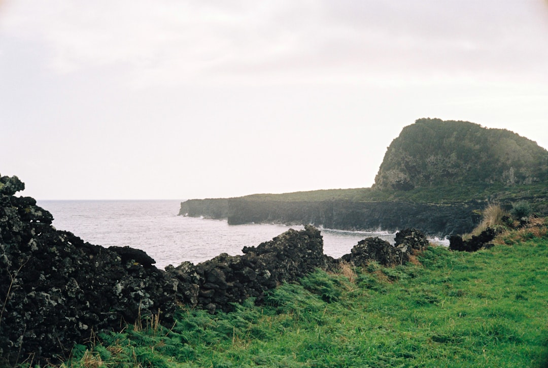 Tranquil view Pico Island, Azores on Film
