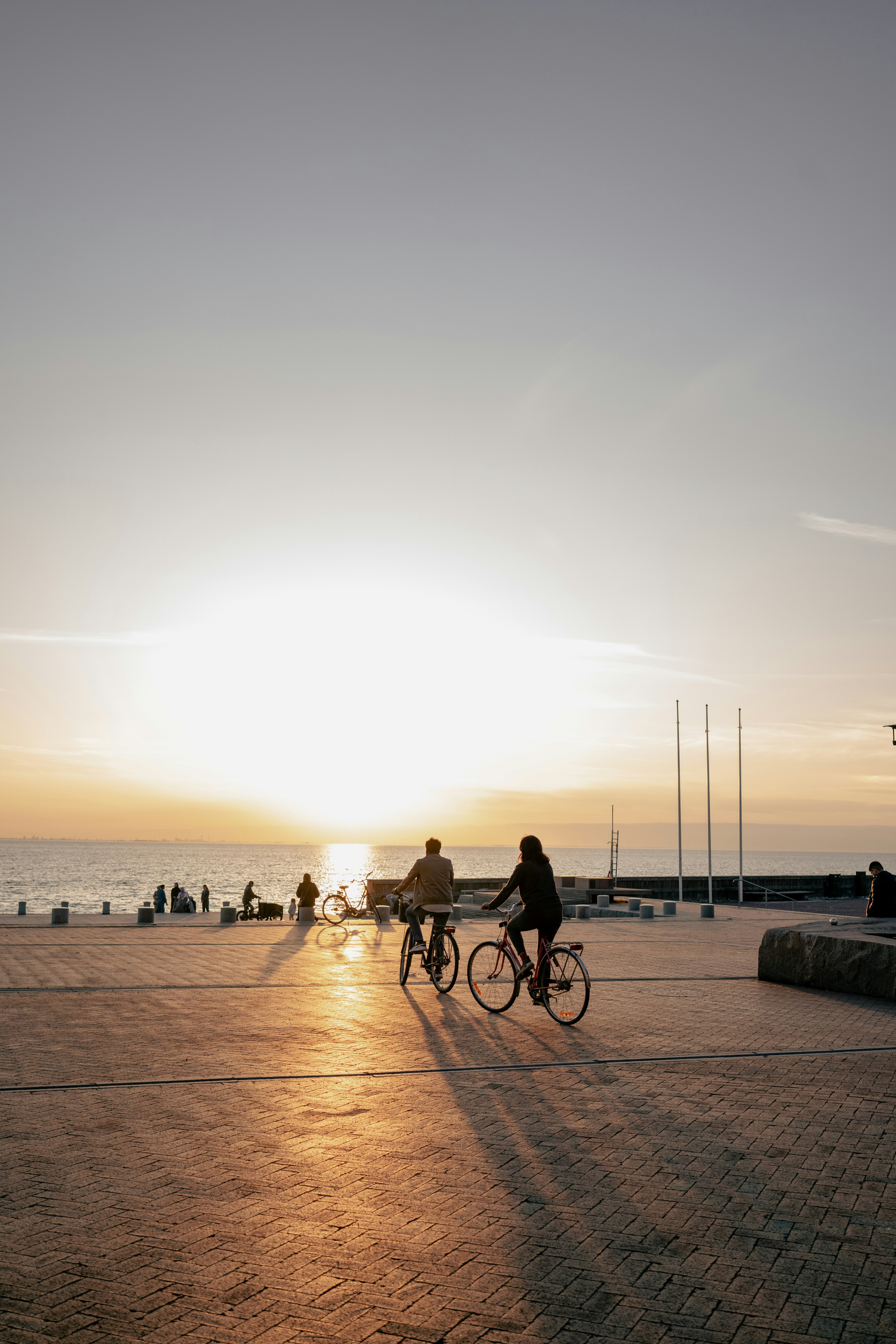 Sunset Coastline Bike Ride - Active outdoor date