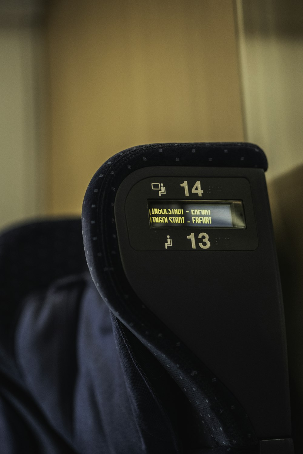 a close up of a thermometer on a bed