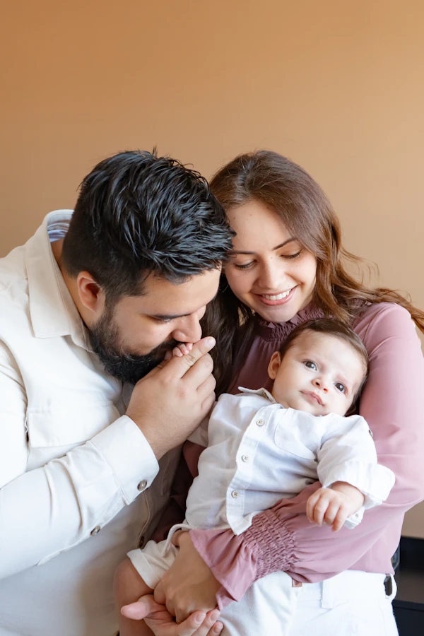 Parents Holding Newborn