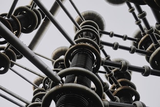 a bunch of wires that are connected to each other