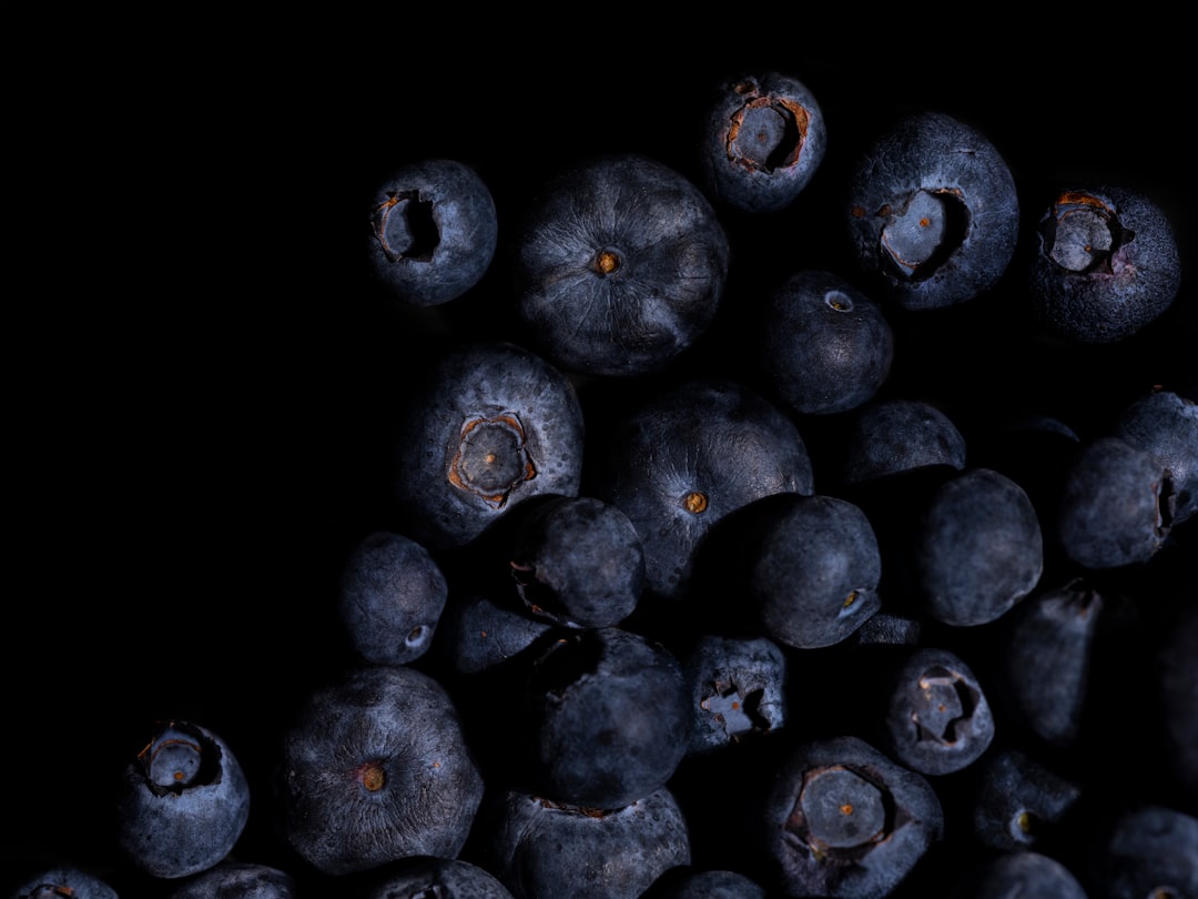 healthy and delicious blueberries