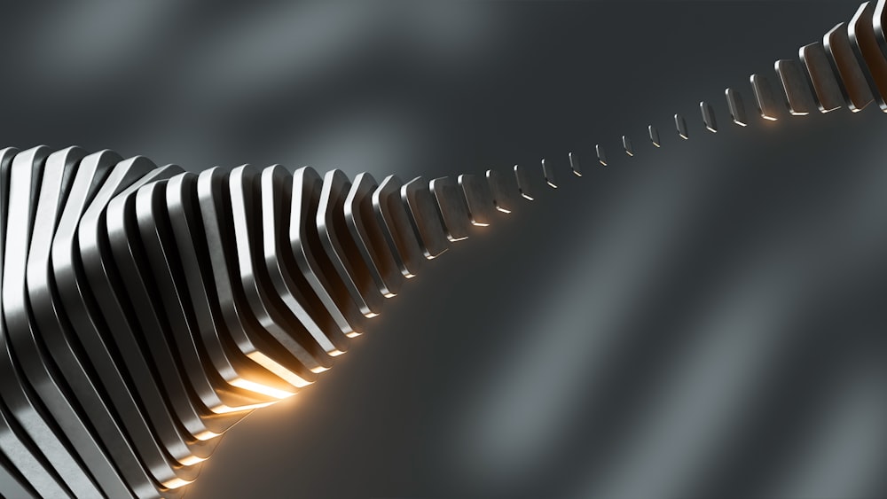 a computer generated image of a wave of light