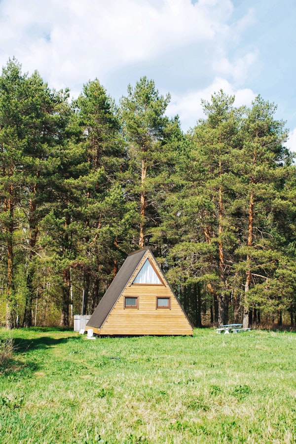 Pinnacle 100 casa A-frame de lujo