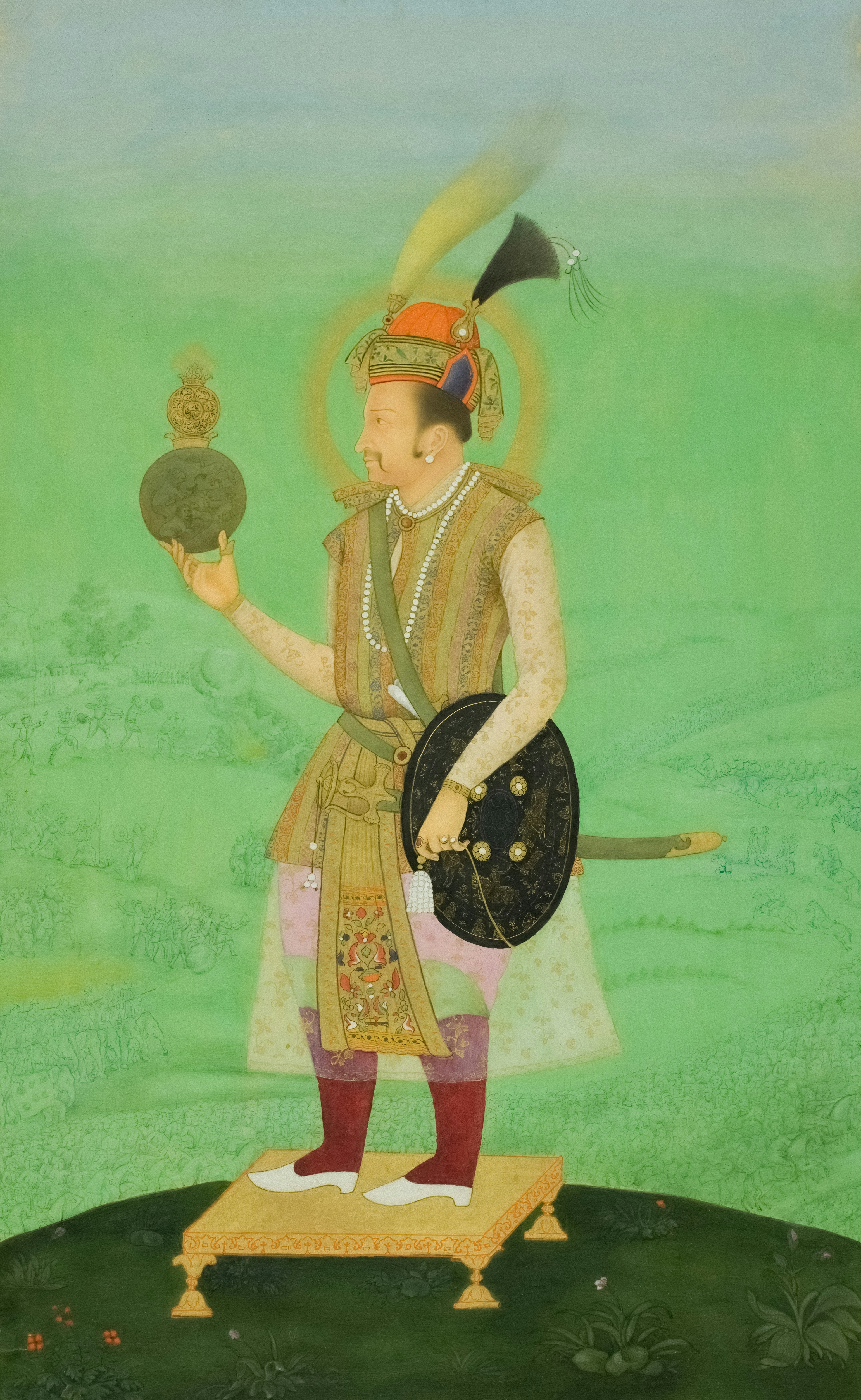old javanese painting warrior, wallpaper, Pangeran Diponegoro: Pemimpin Utama Perang Jawa (1825-1830) 6