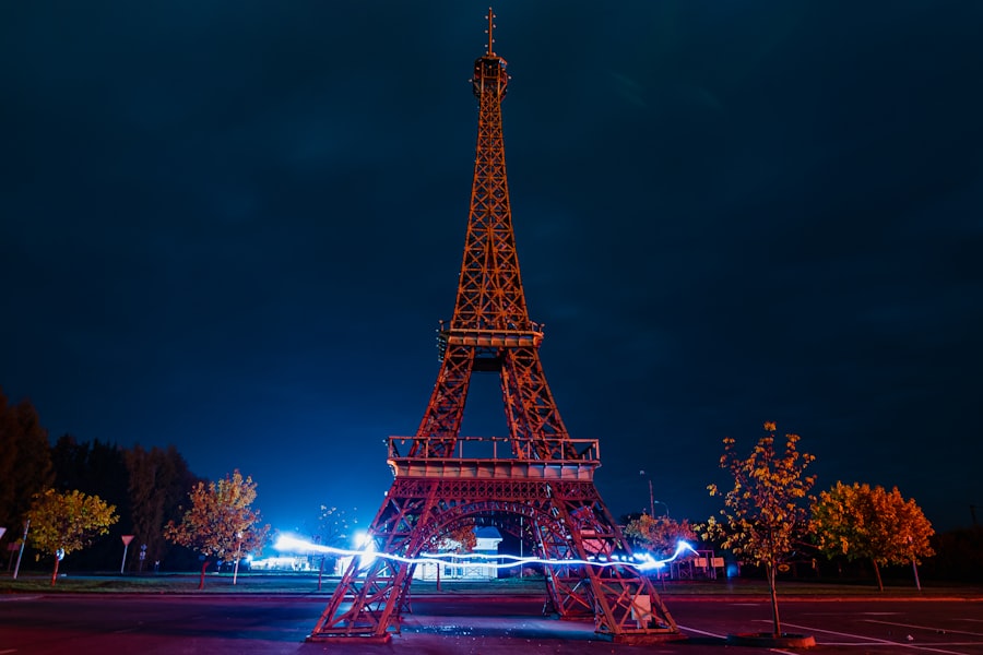 國慶夜艾菲爾鐵塔煙火