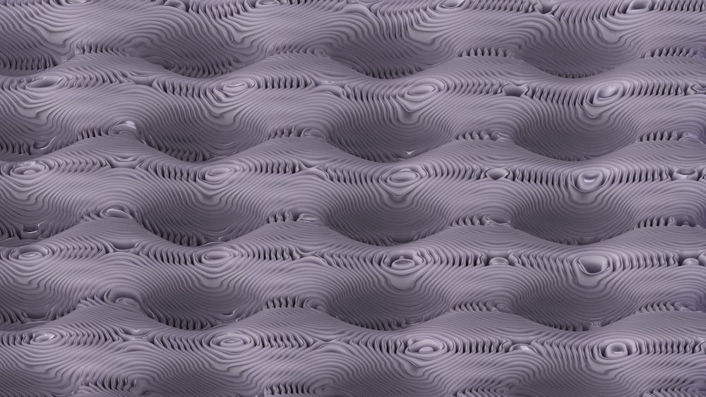 a close up of a pattern of wavy lines