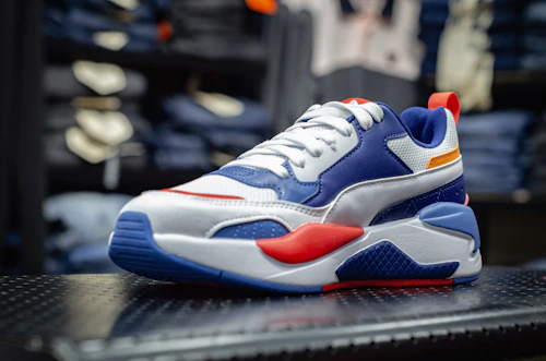 Puma RS-X White Blue