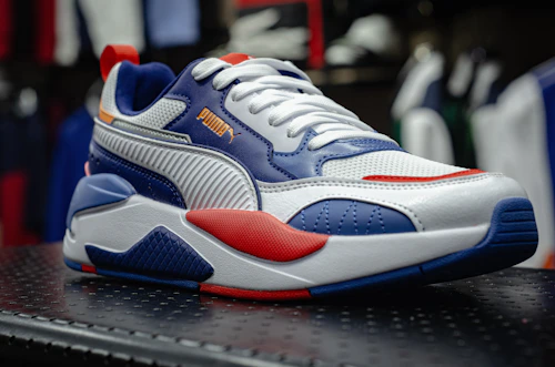 Puma RS-X White Blue