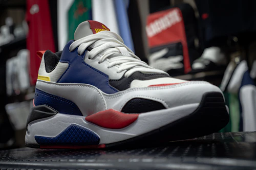 Puma RS-X White Blue
