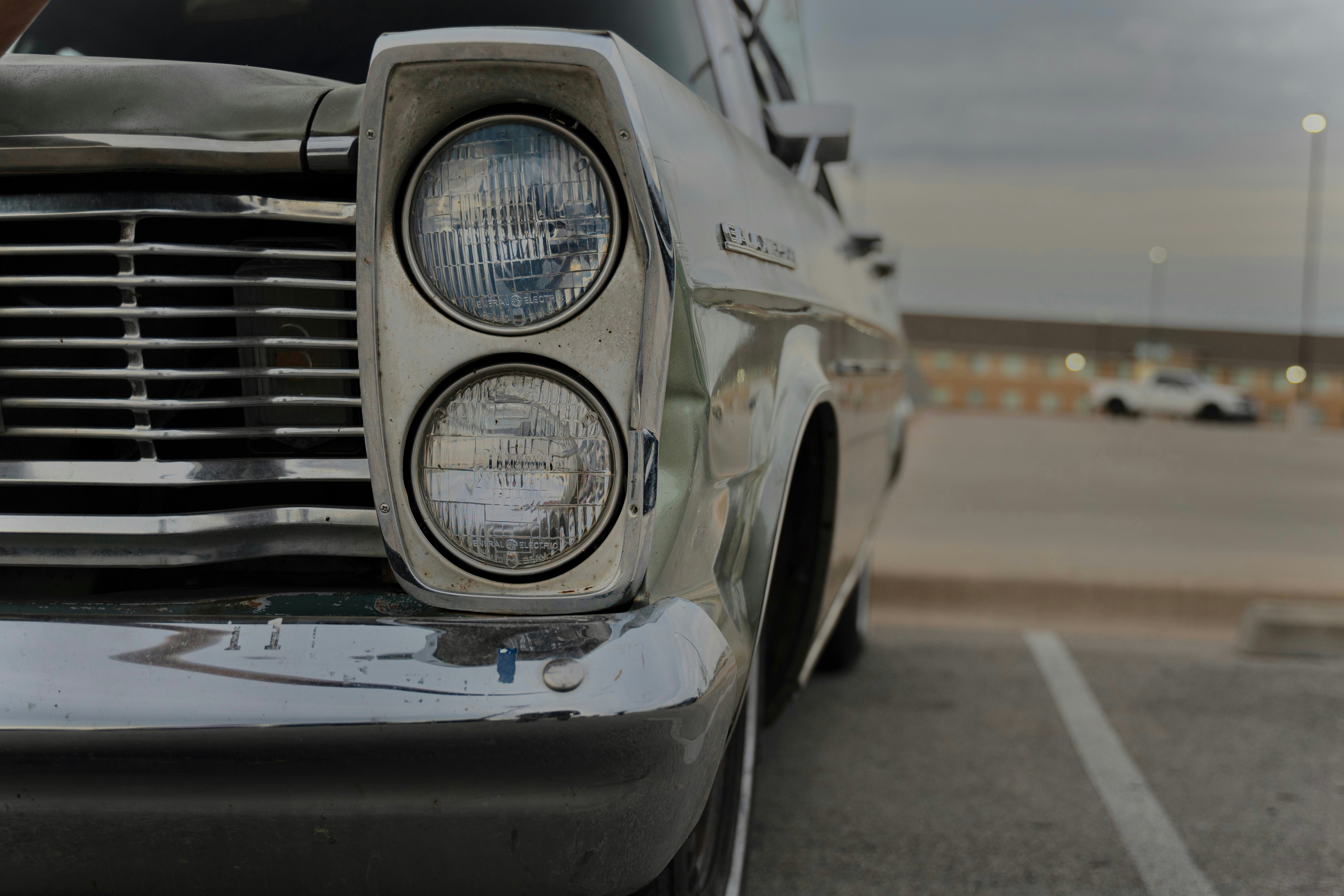 Nahaufnahme einer Autofront